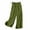 Army Green, variant on Amzcrzy Pants for Women Solid Color Linen Pants Loose Flowy Wide Leg Pants Elastic Waist Drawstring Casual Trousers