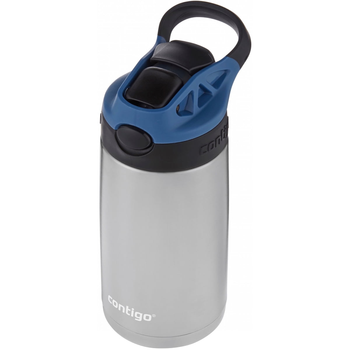 Contigo Kid's 13 oz. AutoSpout Straw Water Bottle - Blue Corn/Licorice
