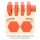 thumbnail image 3 of Juego de mancuernas ajustables Fragraim 4 en 1 de 2 a 5 libras, color naranja, 3 of 6