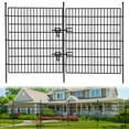 thumbnail image 2 of Yeshouse Outdoor Garden Fencing Decorative Garden Fence Rustproof Metal Wire Animal Barrier Fence for Dogs, Rabbits, Landscape Edging, and Patio, 2 of 5