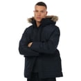 thumbnail image 4 of Men's Jack Jones Great Padded Parka Jacket in Blue, 4 of 5