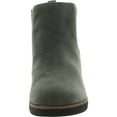 thumbnail image 2 of Dr. Scholl's Shoes Womens Lean In Faux Leather Cushioned Insole Booties, 2 of 3
