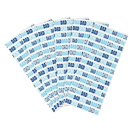 American Greetings 20 in. x 20 in. Father's Day Tissue Paper Pack, DAD Print (6-Sheets)