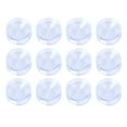 thumbnail image 3 of HEATSHAKING 50Pcs Transparent Suction Cup Pads for Furniture Protection Pad with Double-sided Design 3.00X3.00X1.00in, 3 of 8