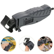 Milisten Black Wire Stripper Tool for Daily Use Durable Plastic and Metal Efficient Cable Stripping Tool 7.5 Inches