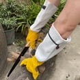 thumbnail image 2 of XL Guantes de jardinería Guantes de trabajo de cuero para mujer/hombre - Guantes de jardinería Regalo Herramientas de jardinería Guantes anticortes Guantes de rosas espinosas Herramientas de jardiner, 2 of 5