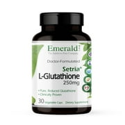 Setria L-Glutathione, 250 mg, 30 Vegetable Caps, Emerald Laboratories