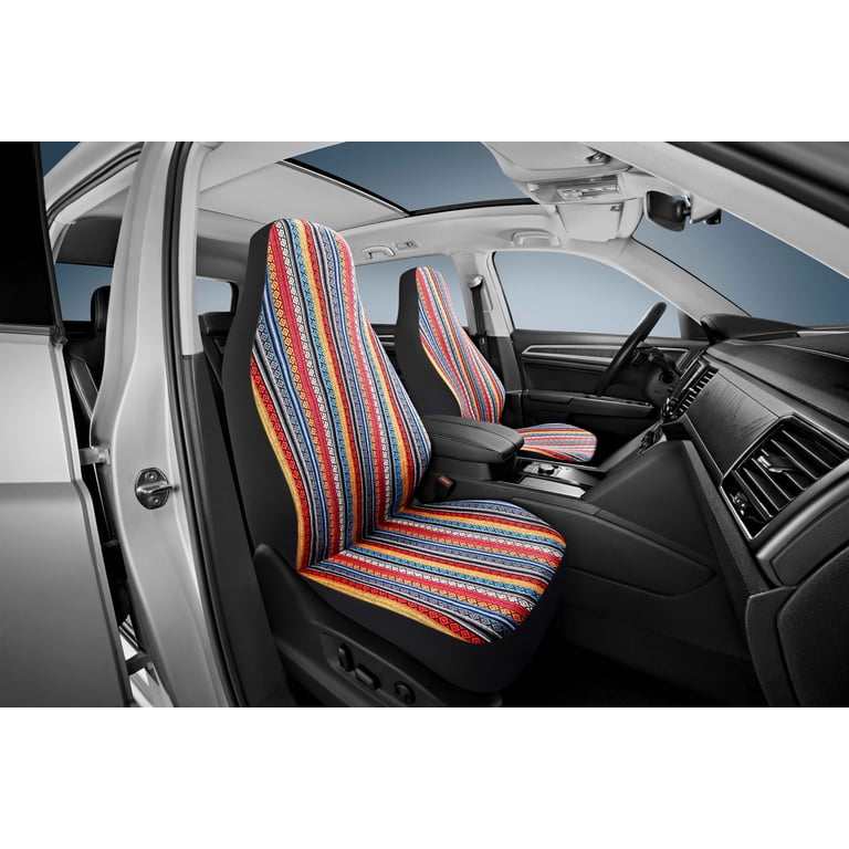 Upgrade4cars Autostoelhoezenset voor de voorstoelen zwart Upgrade4cars Autostoelhoezenset voor de voorstoelen zwart