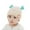 ZZA Beige, variant on Baby Girls Boys Soft Warm Knit Hat Kids Winter Hat With Hood Cap