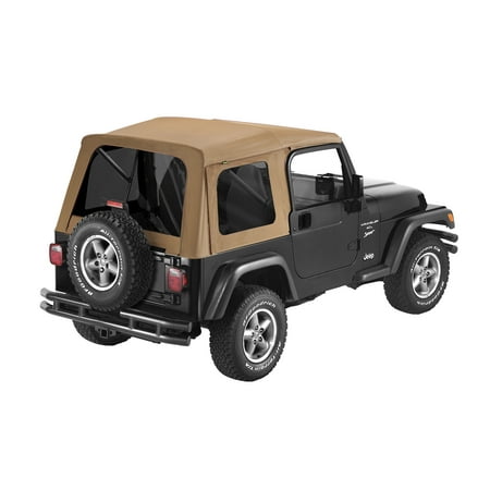 Bestop 54709-37 Jeep Wrangler with Tinted Windows Supertop Replacement Top, Spice Fits select: 1997-2006 JEEP WRANGLER / TJ