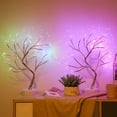 thumbnail image 3 of Luz de árbol de bonsái de mesa de 20 pulgadas, lámpara de alambre de cobre de 108 LED rosa Ndcxsfigh  Para estrenar, 3 of 7