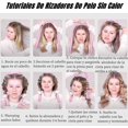 thumbnail image 3 of Rizador Sin Calor para Cabello con bandas de goma blandas, Cinta para Rizar Sin Calor para Dormir, Varilla Para Rizar Sin Calo Herramientas de Peinado para Cabello Largo y Medi-Rosa XianweiShao 9024715010858, 3 of 5
