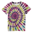 thumbnail image 3 of Razzly Toddler Kid T-Shirt, Tie Dye Girls' Graphic T-Shirts Cotton Shirt Girls Toddler Basics T Shirt Toddler Girl Summer Shirts(Purple2,18-24 Months), 3 of 5