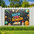 thumbnail image 3 of Art Supplies Back to School Banner Educational Classroom Decor Reusability for School Events Teacher Supplies Classroom Decoration, 3 of 7
