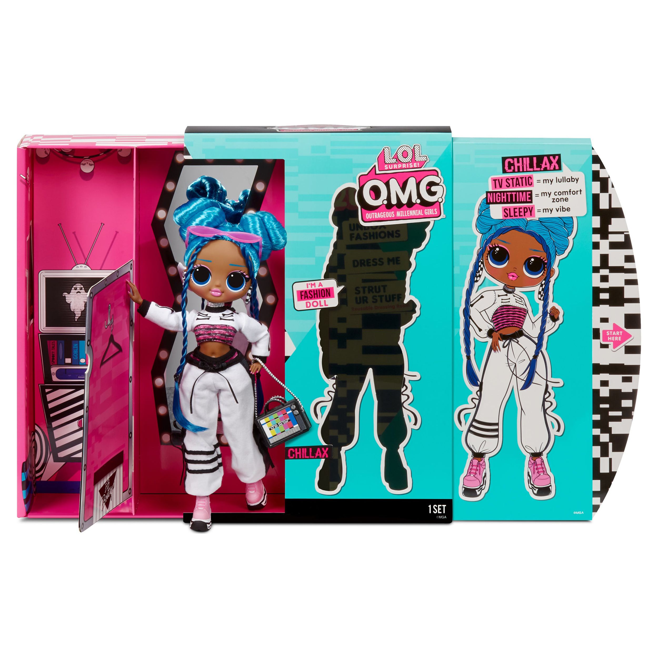 LOL Surprise OMG Series 3 Chillax Fashion Doll With 20 Surprises, Great Gift for Kids Ages 4 5 6+ - image 6 of 7