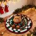 thumbnail image 4 of Christmas Decor,Shaggy Area Rug Floor Mat For Home Living Space Bedroom Comfortable Soft Carpet, 4 of 4
