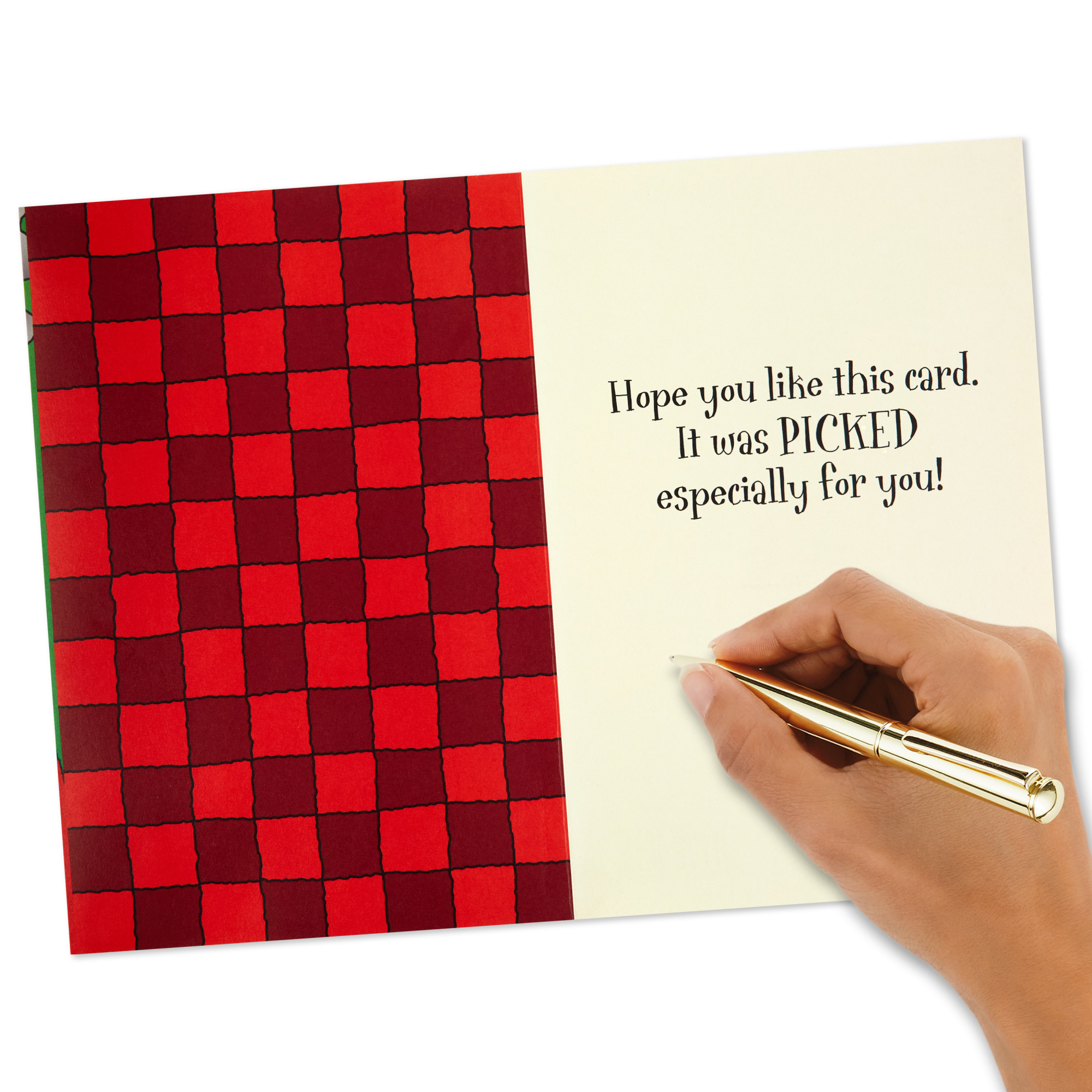 Hallmark Funny Musical Christmas Card with Motion (Nose-Picking Moose)