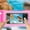 Pink#3443, variant on IPX8 Waterproof Floating Cell Phone Pouch with Adjustable Lanyard, Touchscreen TPU & Leather Dry Bag for Swimming, Diving, Hot Springs, Fits Phones up to 7.5", Black