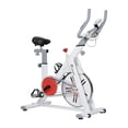 thumbnail image 1 of Bicicleta Fija Spinning Centurfit Estatica 8kg Ejercicio Cardio Blanco, 1 of 11