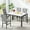 White & Grey, variant on Recaceik 5PC Marble Dining Table Set, Modern White Kitchen Table and 4 Grey Velvet Upholstered Chairs for Dinner, Dinette, Space Saving Furniture