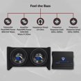 thumbnail image 2 of Kit de Audio para Auto Rockville RV8.2A Subwoofers Dobles de 8" 800W, 2 of 9