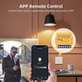 thumbnail image 5 of Tuya WiFi Smart Dimmer Switch Module 1 Gang Dimmer Light Switch Module APP Remote Control Works with Alexa Home, 5 of 5
