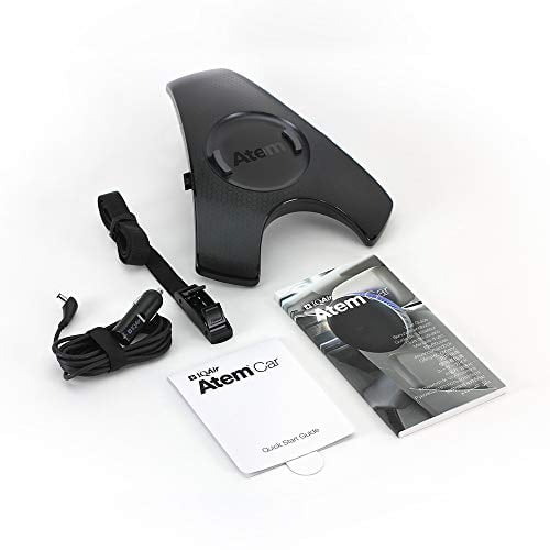 IQAir Atem Car Accessory Kit Compatible with Atem Desk (Includes Car Mount, Belt Buckle, and Car Power Adapter)