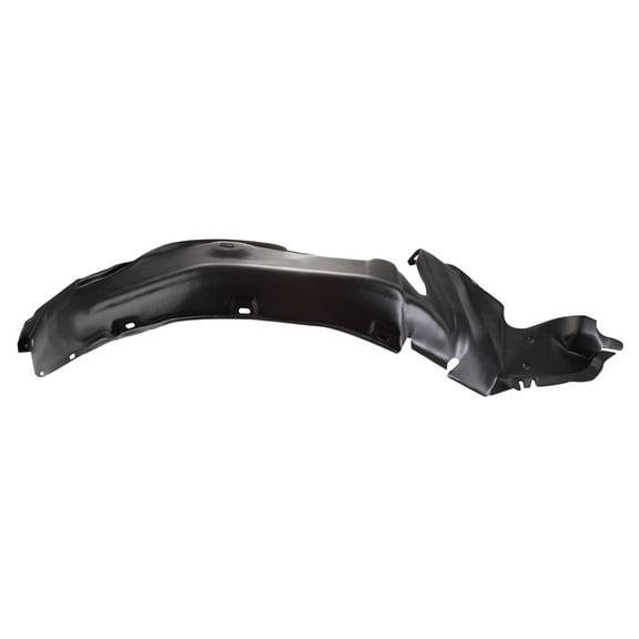 TRQ Front Right Inner Fender Liner Black Passenger Side Fits Select 1988-1991 Honda Civic HO1249108