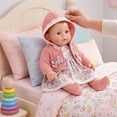 thumbnail image 4 of Floral Doll Clothes Set, Hooded Doll Outfit, 18 Inch Doll Clothing, Fashion Doll Dress, Doll Wardrobe Accessories, 4 of 6