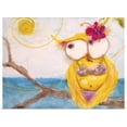 thumbnail image 1 of Great BIG Canvas | Rolled Marabeth Quin Poster Print entitled Ms. Hoo in Paradise, 1 of 4