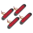 thumbnail image 3 of Luz reflectora para coche, 4 Uds., 27LED, 1200LM, IP67, impermeable, Universal, para RV, yate, furgoneta, camión, color rojo, 3 of 14