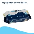 thumbnail image 4 of Toallitas Húmedas Bewater Bebesit 12 Paqs 60u Veganas Sin Alcohol Hipoalergénicas Piel Sensible, 4 of 7