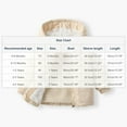 thumbnail image 3 of Fesfesfes Kids Hooded Jacket Winter Warm Fleece Lined Outerwear Coats for Boys Girls Childrens Cold Weather Toddler Jacket Windproof Soft Fabric Playwear Outdoor Activities(Beige,6-9 Months), 3 of 8