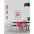 thumbnail image 5 of Marmont Hill Flush Flamingoes Framed Wall Art, 5 of 6