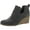Pavement Grey, variant on Womens Kallie Suede Wedge Heel Shooties