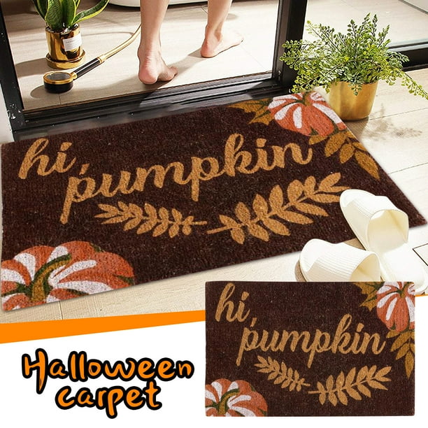 Fiudx Felpudo con Letras, Poliéster Antideslizante, Absorbente de Agua, Ideal para Salón, Pasillo, Dormitorio y Baño, Decoración Versátil, Tamaño 40 X 60 Cm, Fácil de Limpiar.