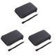 thumbnail image 1 of DQrwqpou Funda Rígida Transporte Piel Negra para 3DS XL LL Con Correa, 1 of 2
