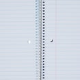 Pen+Gear Wide Rule 1Subject Notebook, 10.5" x 8", Blue, 100 Sheets