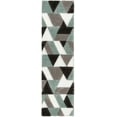 thumbnail image 2 of Well Woven San Francisco Holland Modern Geometric Striped Light Blue 2'7" x 9'10" Runner Rug, 2 of 7
