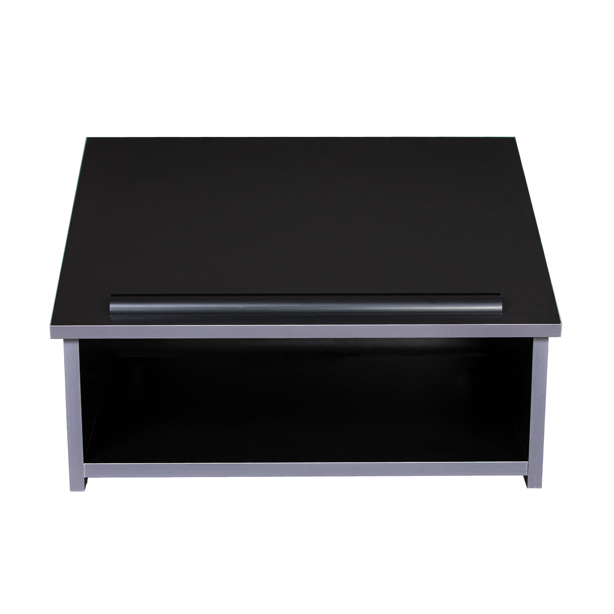 Hampden Furnishings Hudson Tabletop Lectern, Compact Presentation Podium, Black