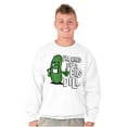 thumbnail image 5 of Big Dill Pickle Confidence Humor Sweatshirt for Men or Women Brisco Brands S, 5 of 6