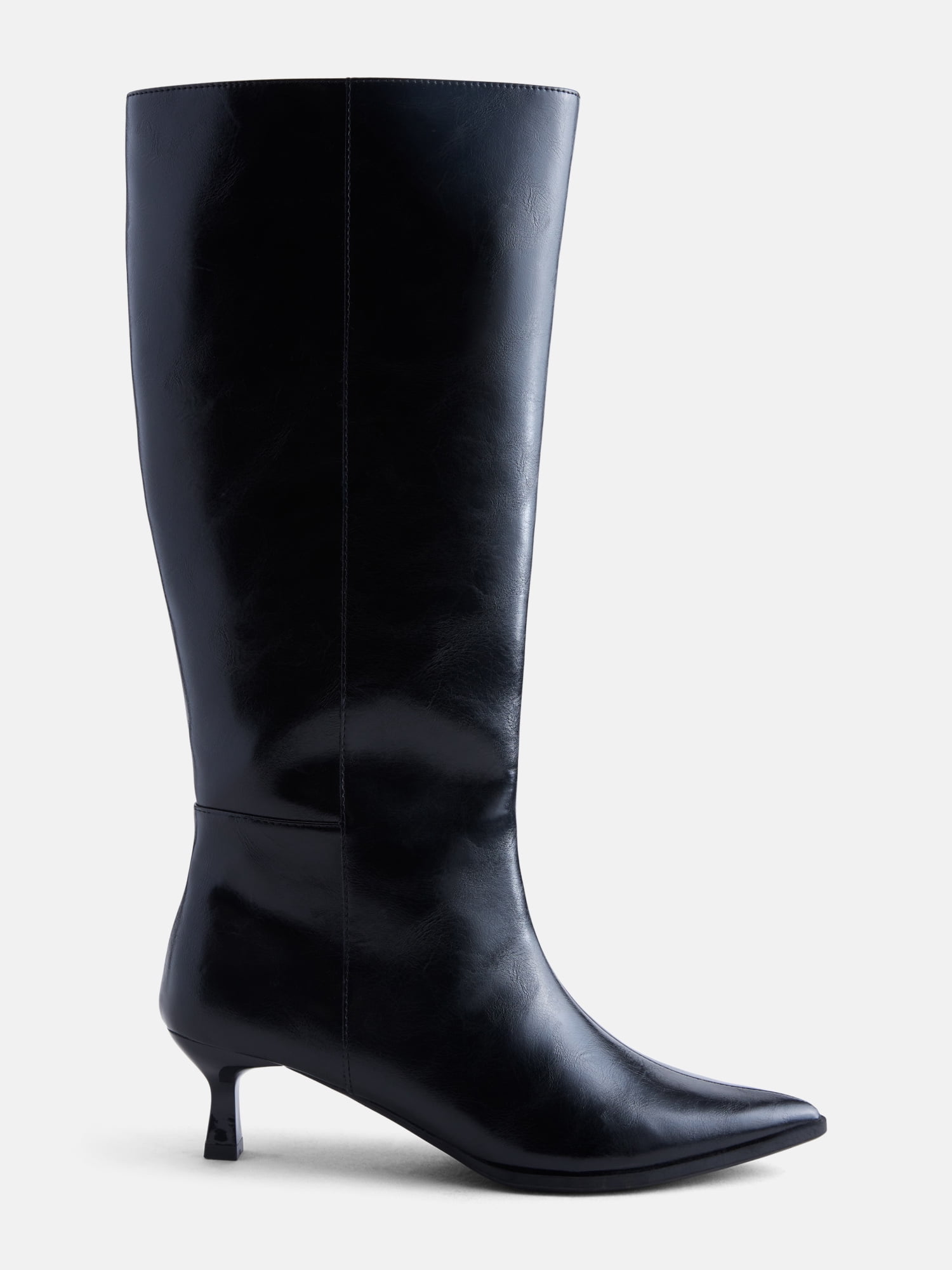 No Boundaries Women’s Kitten Heel Tall Boots
