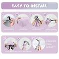 thumbnail image 3 of Friendly Cuddle Indoor Sensory Swing for Kids Indoor Outdoor – Double-Layer & 360° Swivel, Calming Compression Therapy Swing Hammock for Adults with All Hardware, 3 of 12