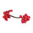 thumbnail image 2 of Moyic Craft Mixed Red Artificial Flower Cherry Stamen Berries Bundle DIY Christmas Wedding Cake Caja de regalo Decoración Flores artificiales Tipo13 10 piezas Moyic HA002022-13, 2 of 5
