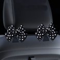 thumbnail image 7 of xaoyunyn Car Seat Organizer Hook-Easy Install Headrest Hanger for Purses,Bags,Coats,Hats,Umbrellas- s Cars,SUVs,Trucks-Cute Bow Design, 7 of 7