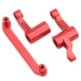 thumbnail image 1 of Conjunto De Dirección De Coche RC, Conjunto De Dirección 18109 Duradero Fuerte De Alta Resistencia Para Coche 1/18 RC OTVIAP Rojo, 1 of 8