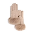 thumbnail image 1 of Guantes de invierno para mujer, guantes de nieve de cachemira con pantalla táctil, guantes térmicos cálidos de invierno para ciclismo para mujer 1039, 1 of 5
