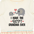 thumbnail image 4 of Inktastic Grandkids Best Grandma Ever Girls Toddler Dress, 4 of 5