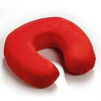 Memory Foam U-shaped Neck Support Pillow Resting Head Neck Soft Travel Pillow for Business Office Train Rest