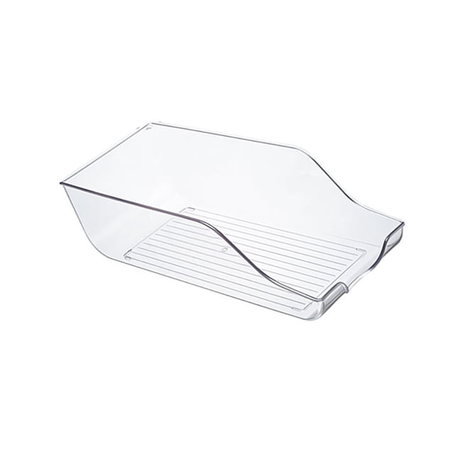 Wosthever Caja para el frigorífico, cajón transparente para armario de cocina, organizador de alimentos y huevos para mascotas, contenedor para Almacenamiento y organización del hogar No.07